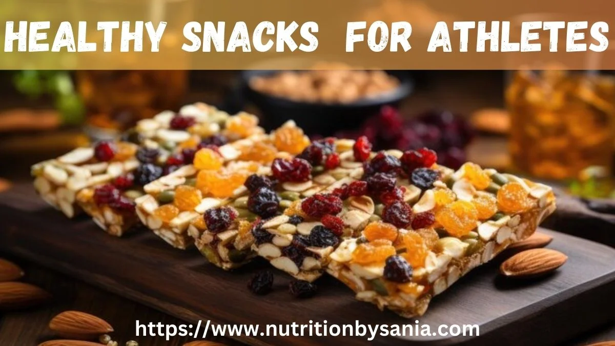 7 Healthy Snacks Ideas for Athletes - Nutrition by sania