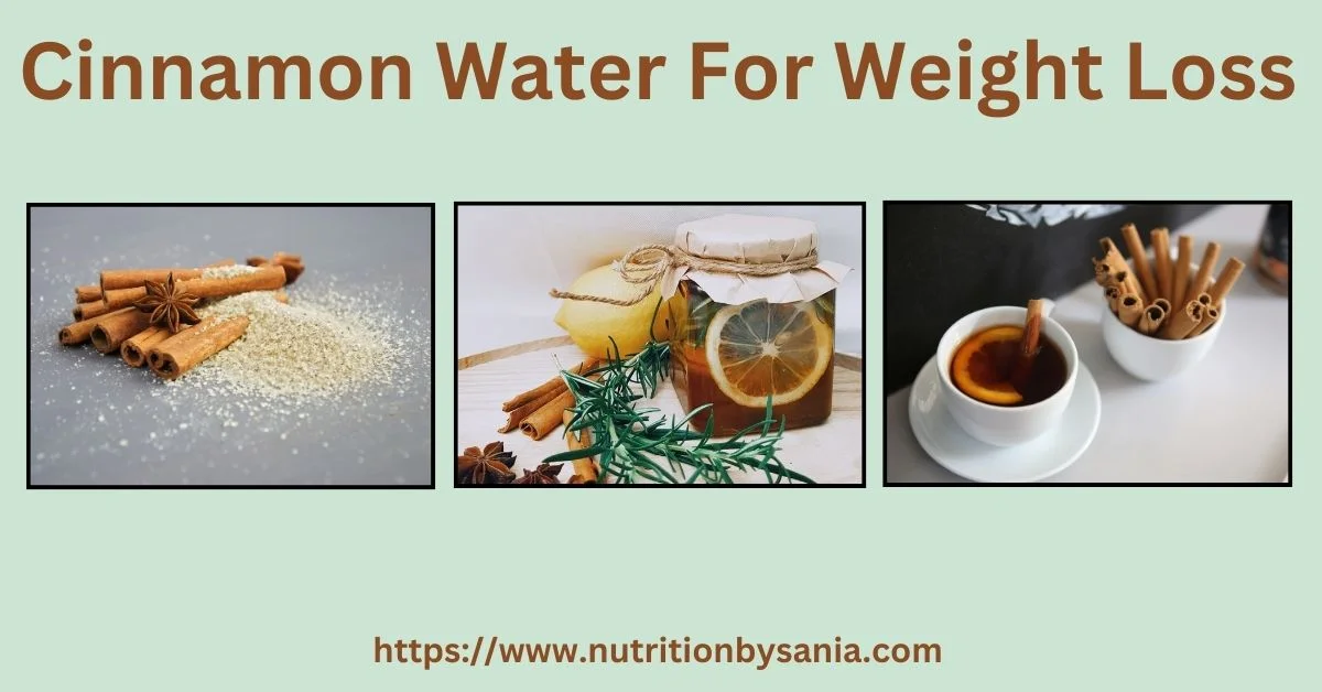 Cinnamon Water for Weight Loss The Surprising Benefits Nutrition by